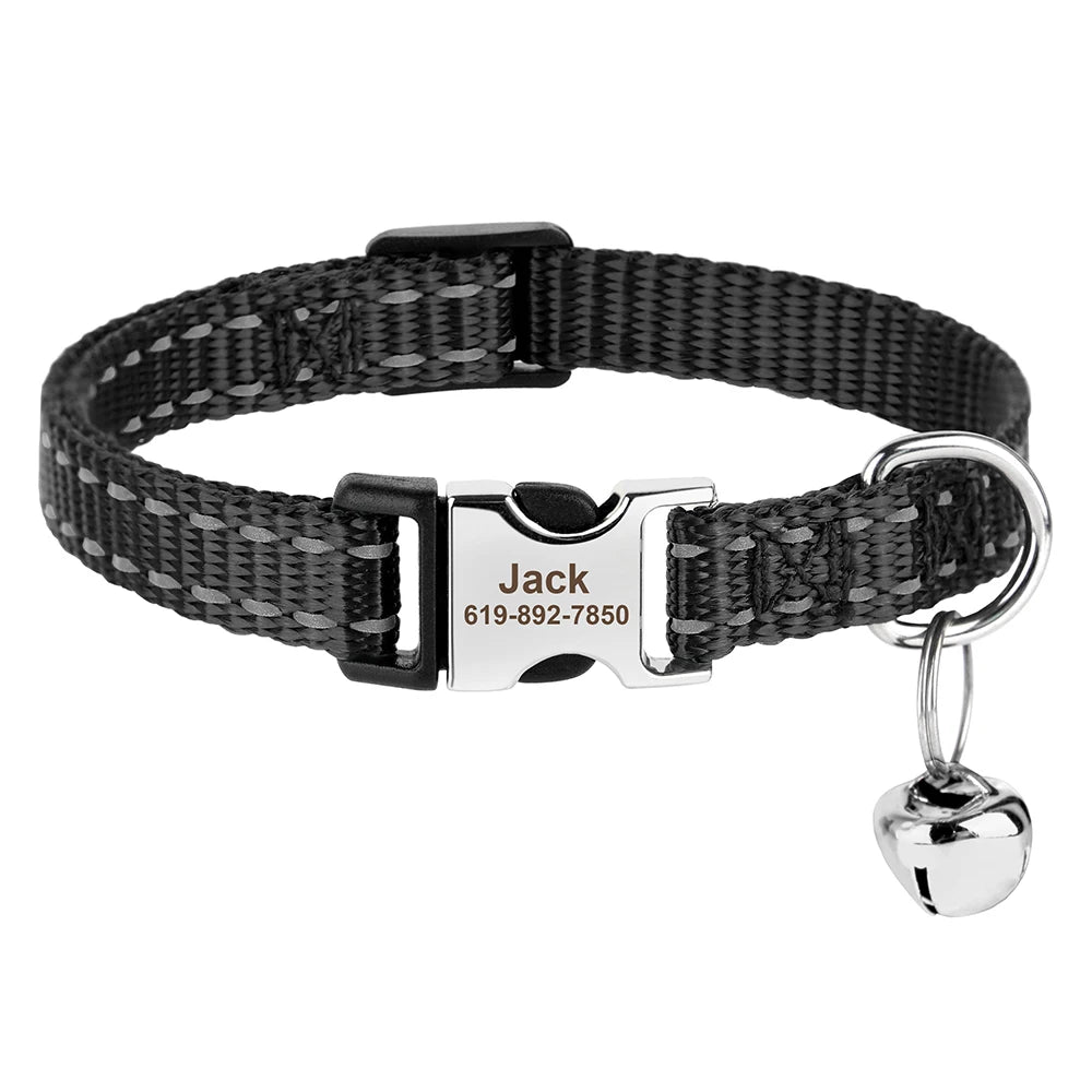 Willen MeowMark™ — Custom Engraved Cat Collar - Personalized Pet Collar | Willen