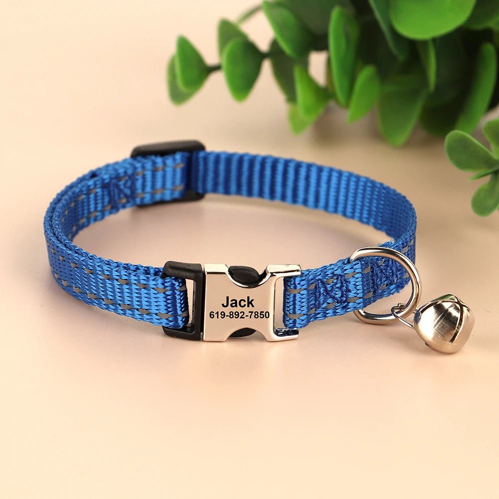 Willen MeowMark™ — Custom Engraved Cat Collar - Personalized Pet Collar | Willen