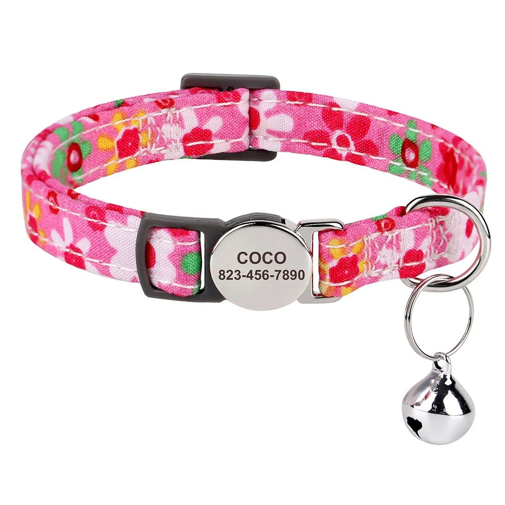 Willen MeowMark™ — Custom Engraved Cat Collar - Personalized Pet Collar | Willen