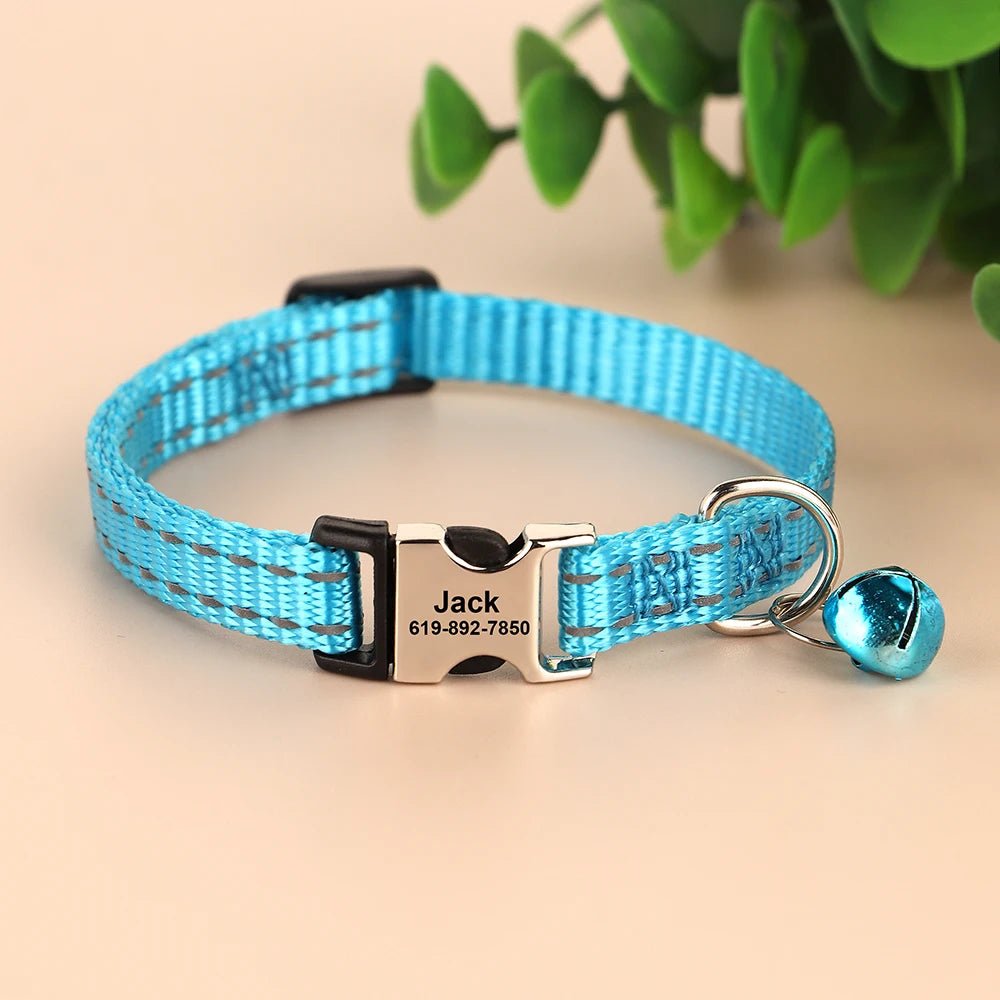 Willen MeowMark™ — Custom Engraved Cat Collar - Personalized Pet Collar | Willen