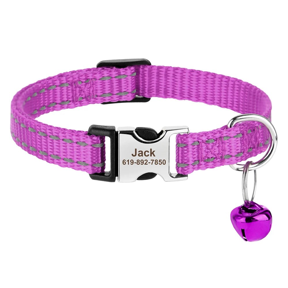 Willen MeowMark™ — Custom Engraved Cat Collar - Personalized Pet Collar | Willen
