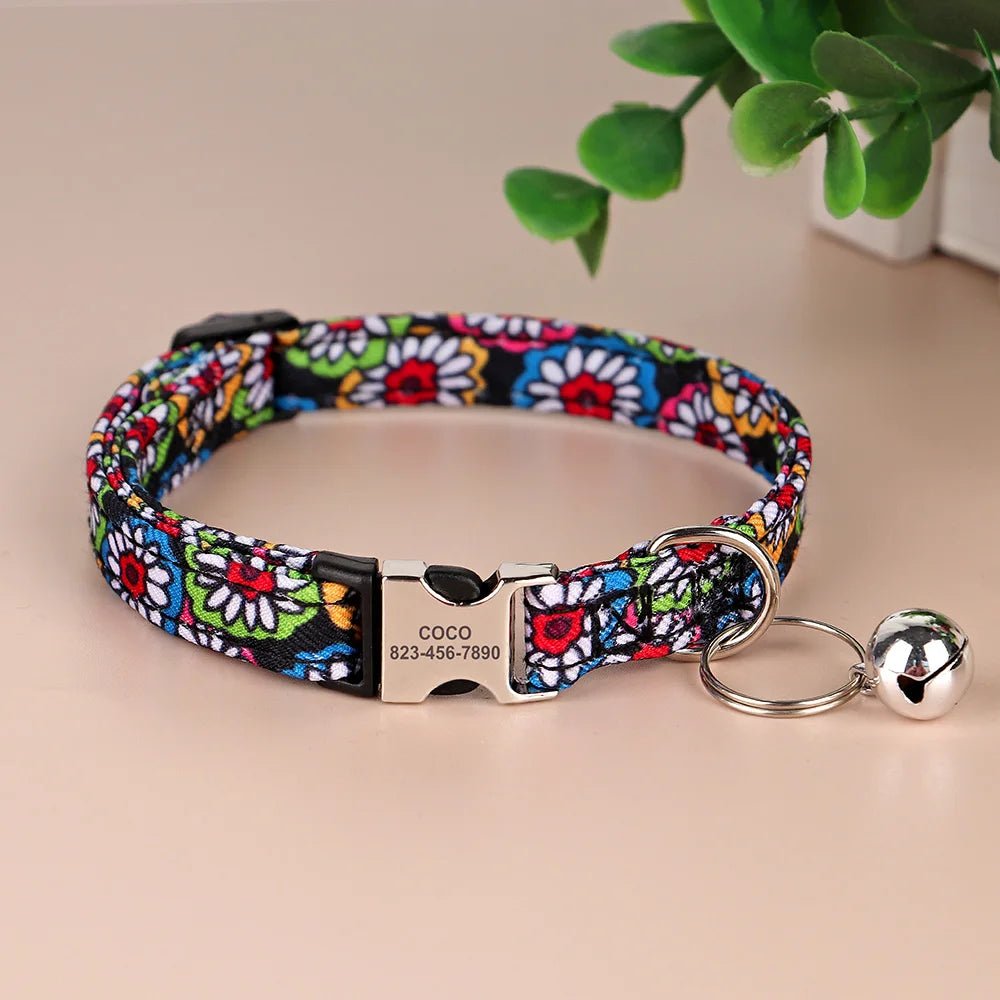 Willen MeowMark™ — Custom Engraved Cat Collar - Personalized Pet Collar | Willen
