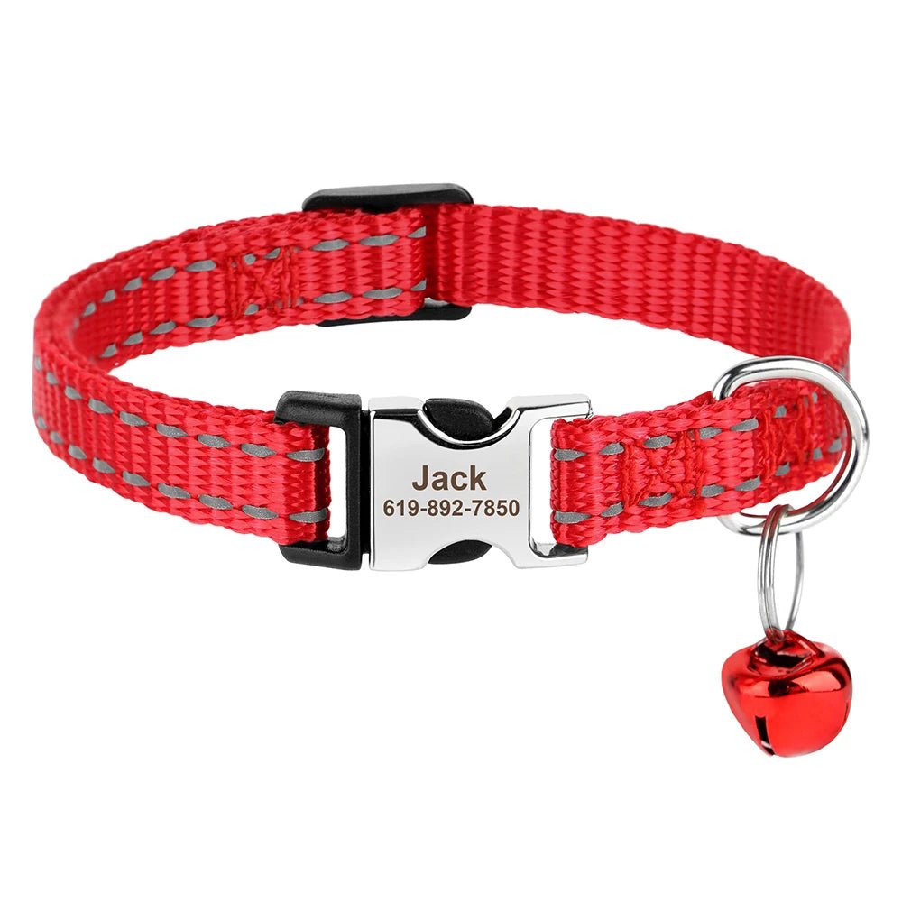 Willen MeowMark™ — Custom Engraved Cat Collar - Personalized Pet Collar | Willen