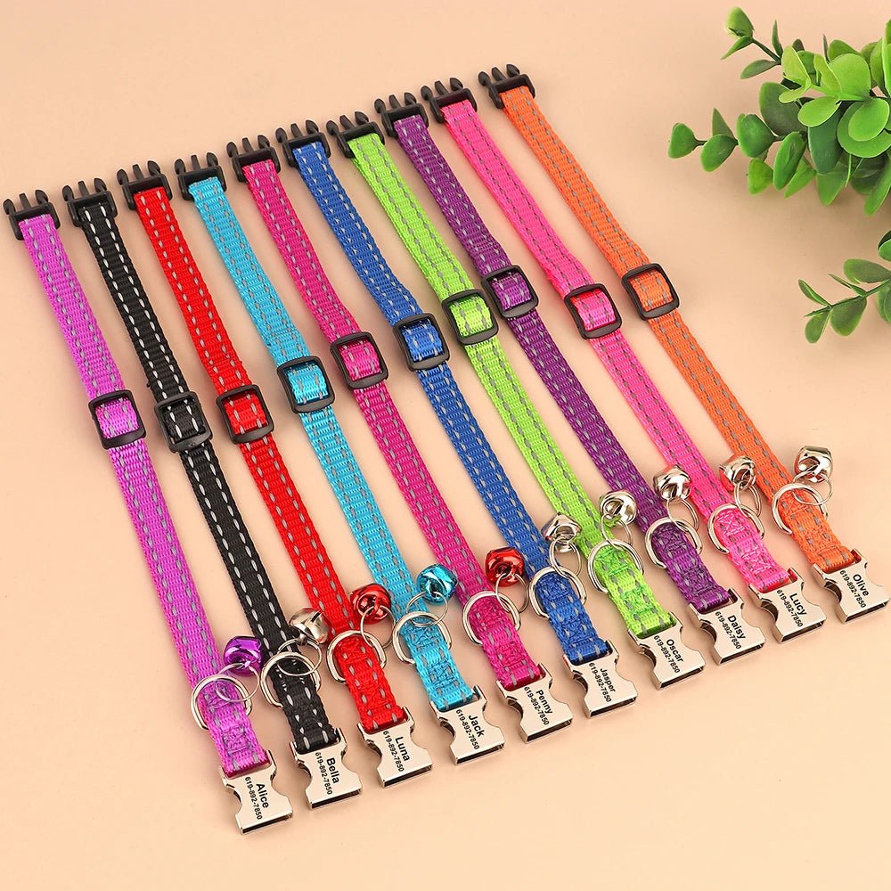 Willen MeowMark™ — Custom Engraved Cat Collar - Personalized Pet Collar | Willen