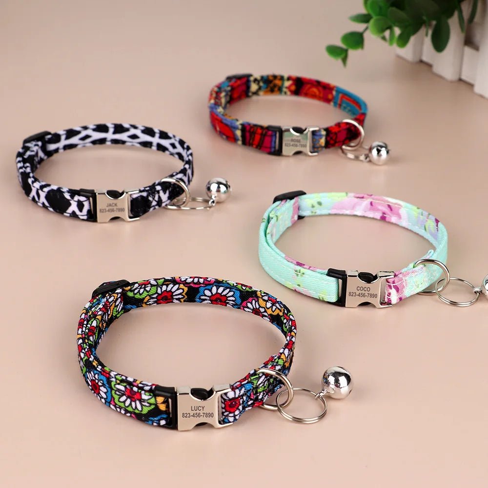Willen MeowMark™ — Custom Engraved Cat Collar - Personalized Pet Collar | Willen
