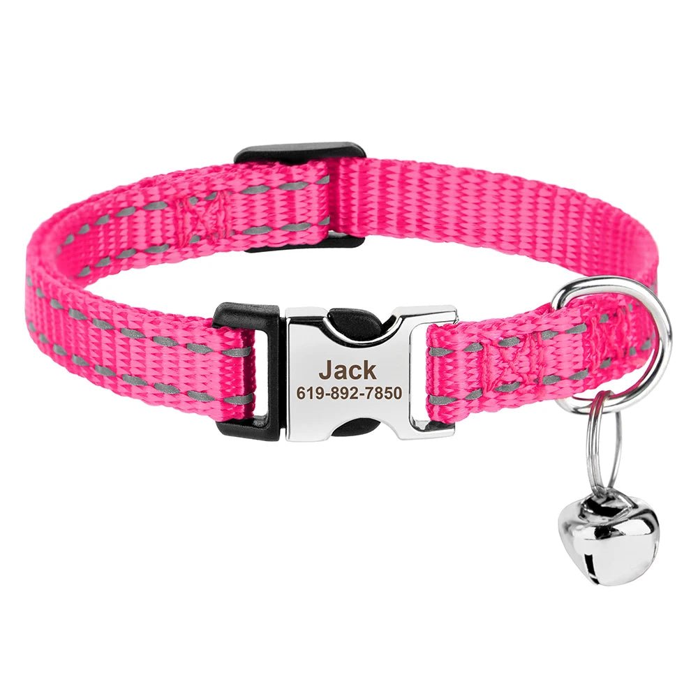 Willen MeowMark™ — Custom Engraved Cat Collar - Personalized Pet Collar | Willen