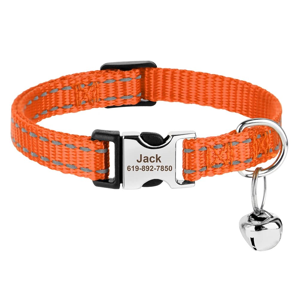 Willen MeowMark™ — Custom Engraved Cat Collar - Personalized Pet Collar | Willen