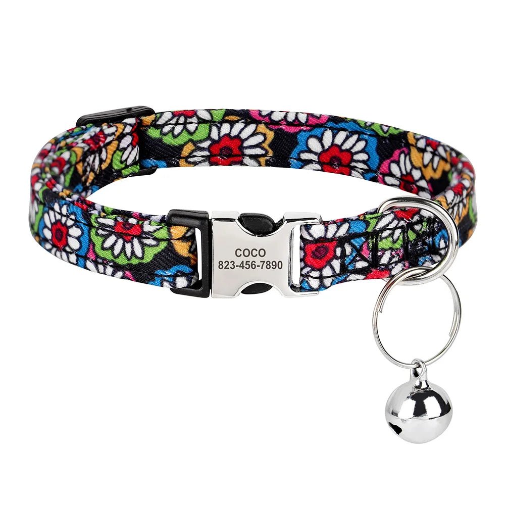 Willen MeowMark™ — Custom Engraved Cat Collar - Personalized Pet Collar | Willen