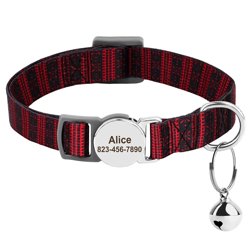 Willen MeowMark™ — Custom Engraved Cat Collar - Personalized Pet Collar | Willen
