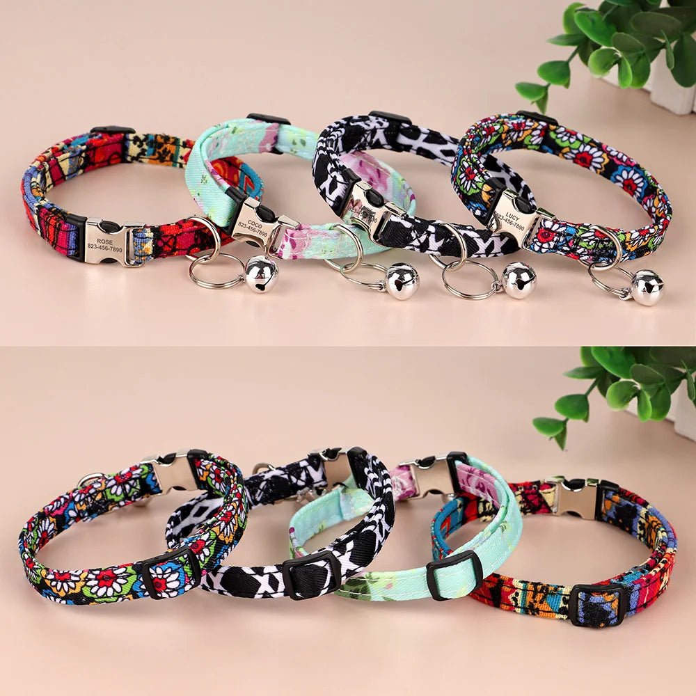Willen MeowMark™ — Custom Engraved Cat Collar - Personalized Pet Collar | Willen