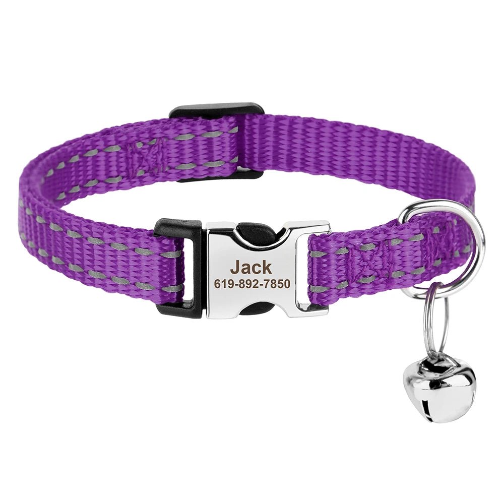 Willen MeowMark™ — Custom Engraved Cat Collar - Personalized Pet Collar | Willen