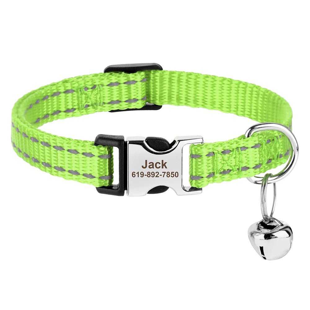 Willen MeowMark™ — Custom Engraved Cat Collar - Personalized Pet Collar | Willen