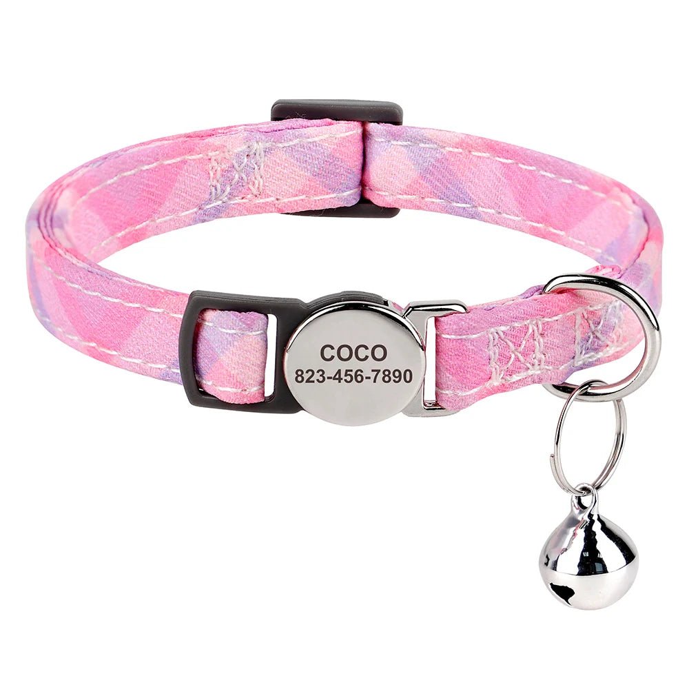 Willen MeowMark™ — Custom Engraved Cat Collar - Personalized Pet Collar | Willen