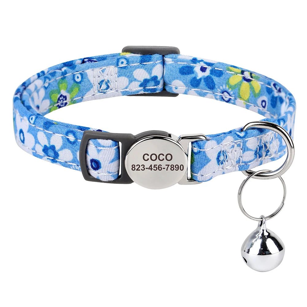 Willen MeowMark™ — Custom Engraved Cat Collar - Personalized Pet Collar | Willen