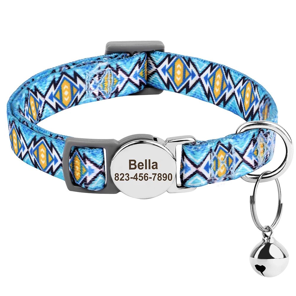 Willen MeowMark™ — Custom Engraved Cat Collar - Personalized Pet Collar | Willen