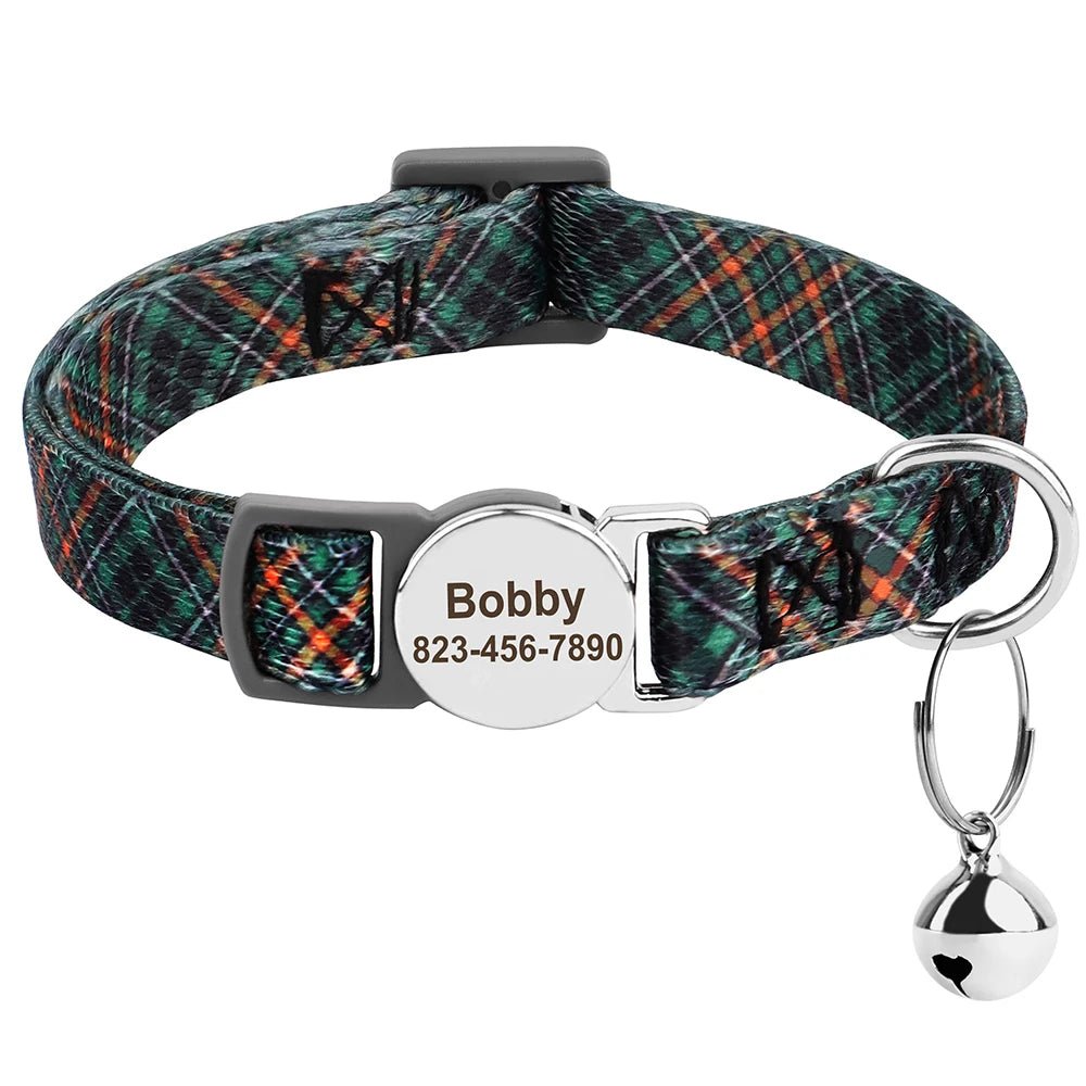 Willen MeowMark™ — Custom Engraved Cat Collar - Personalized Pet Collar | Willen