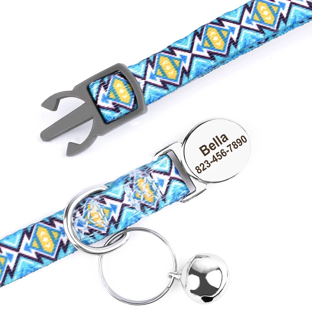 Willen MeowMark™ — Custom Engraved Cat Collar - Personalized Pet Collar | Willen
