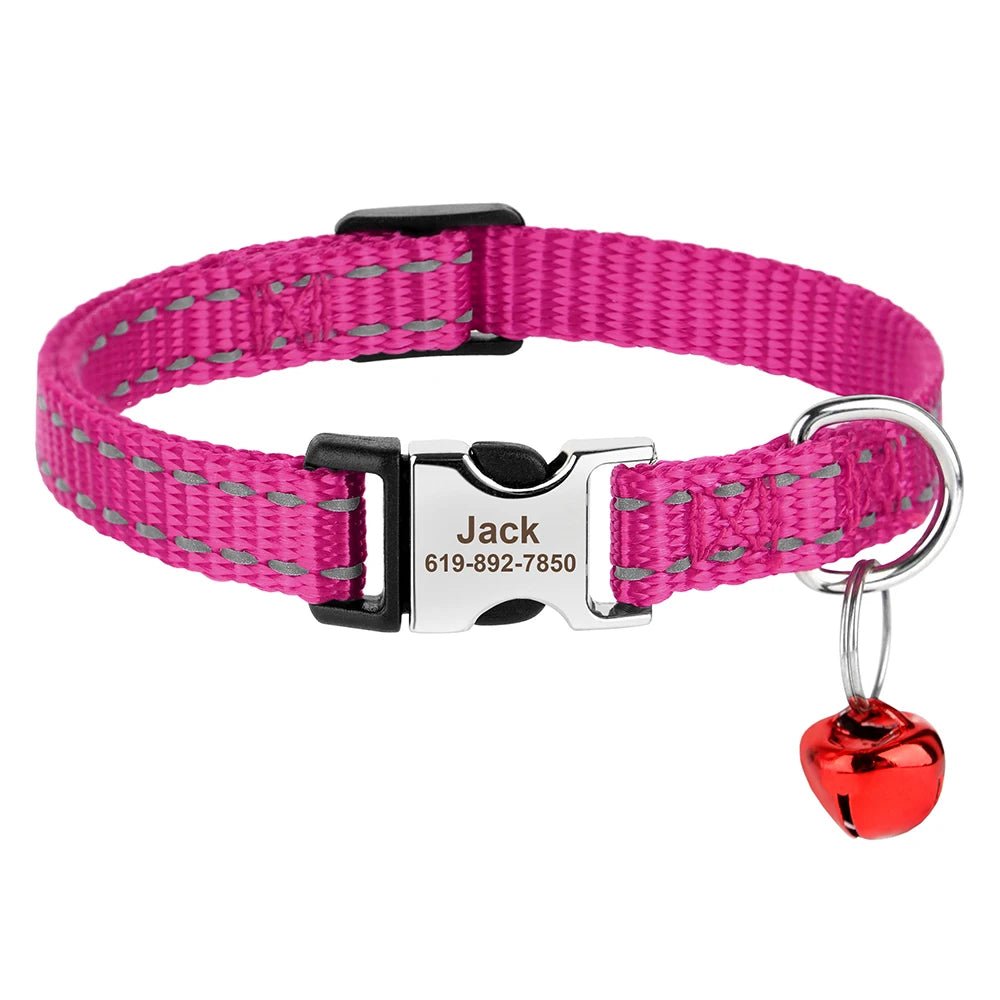 Willen MeowMark™ — Custom Engraved Cat Collar - Personalized Pet Collar | Willen