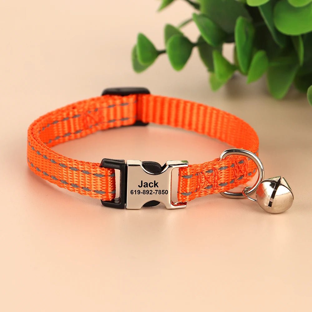 Willen MeowMark™ — Custom Engraved Cat Collar - Personalized Pet Collar | Willen