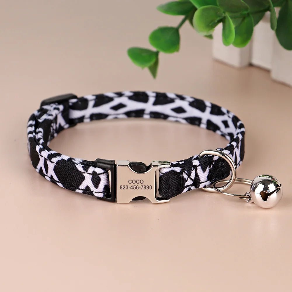 Willen MeowMark™ — Custom Engraved Cat Collar - Personalized Pet Collar | Willen