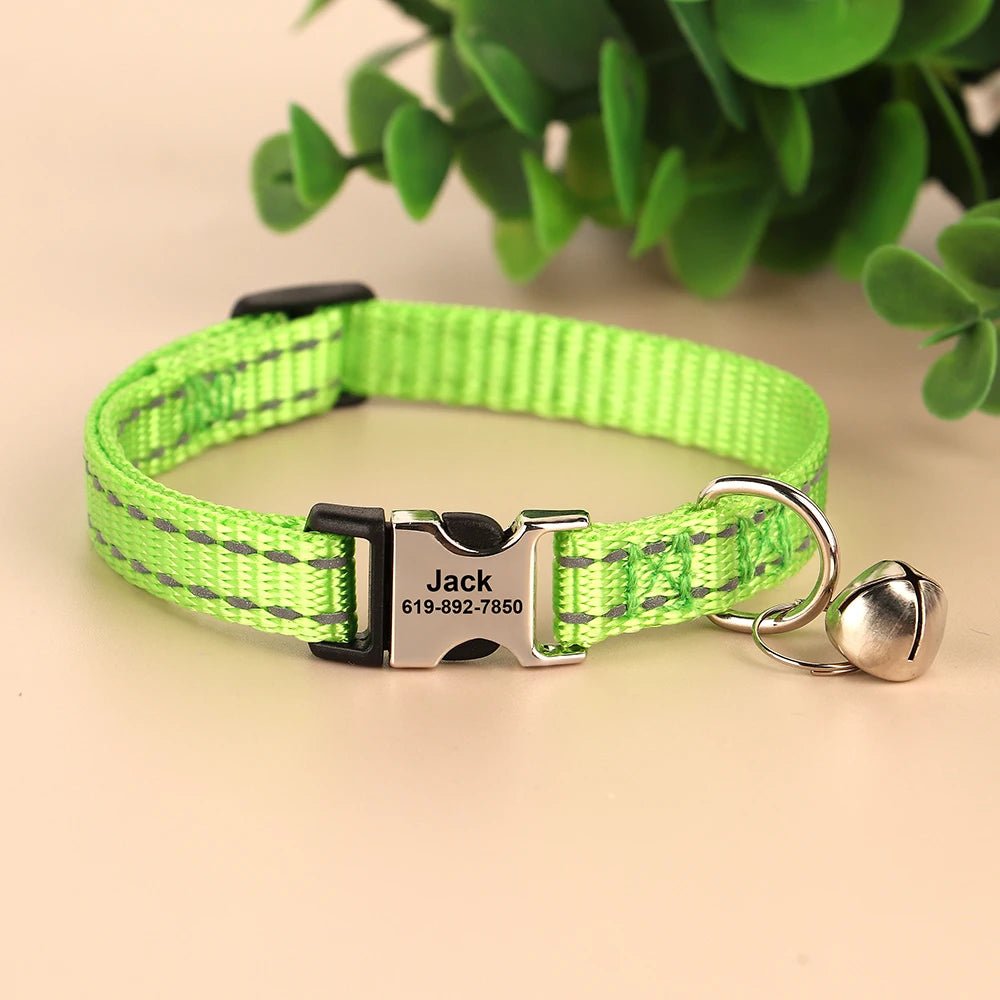 Willen MeowMark™ — Custom Engraved Cat Collar - Personalized Pet Collar | Willen