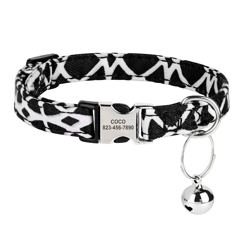 Willen MeowMark™ — Custom Engraved Cat Collar - Personalized Pet Collar | Willen