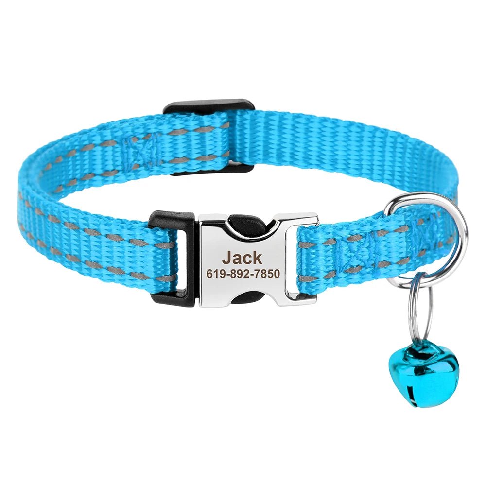 Willen MeowMark™ — Custom Engraved Cat Collar - Personalized Pet Collar | Willen