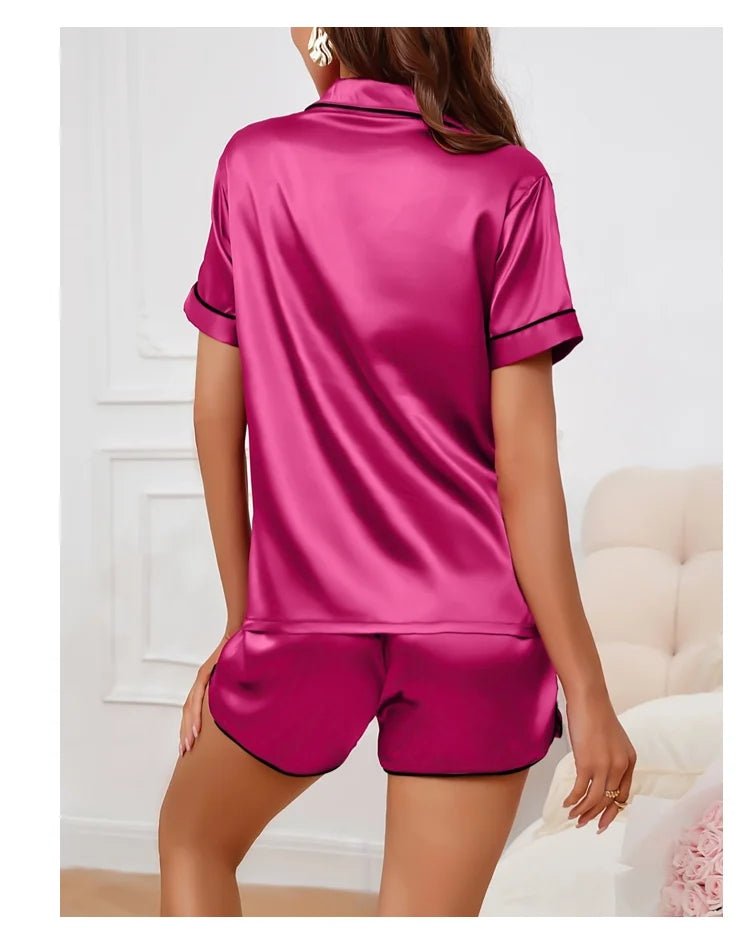 Willen SweetRest™ — Short Sleeve Button Pajamas - Women's Pajama Set | Willen