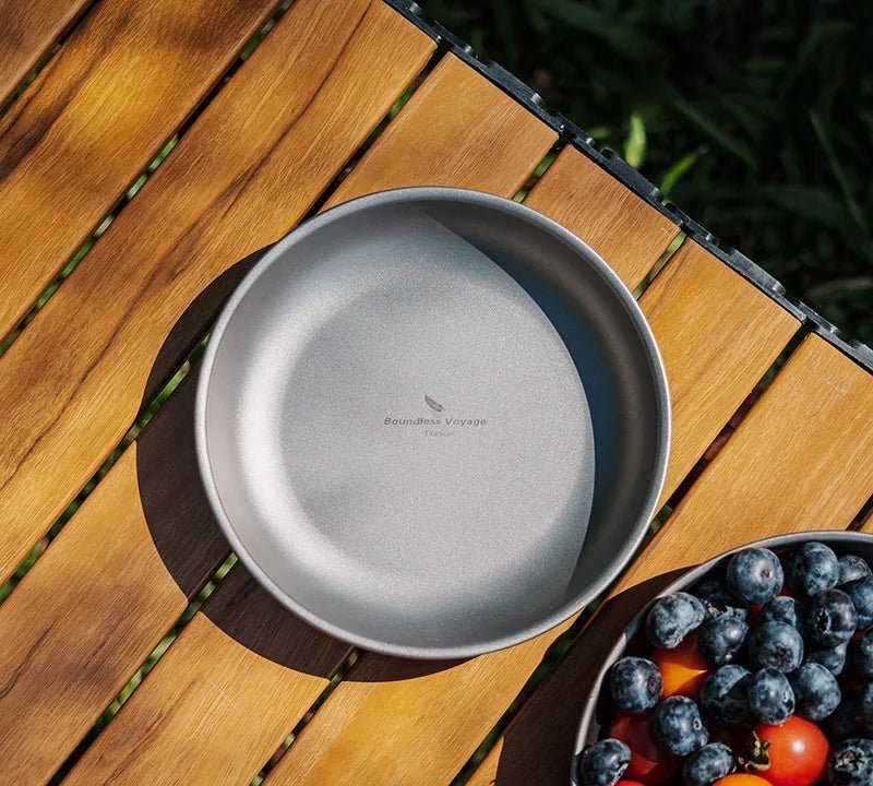 Willen TiFlat™ — Titanium Dinner Plate - Titanium Dinner Plate | Willen