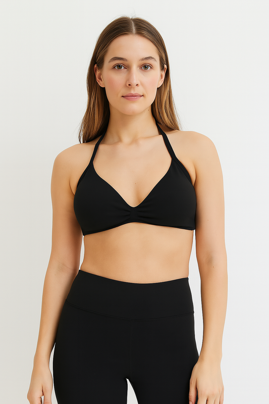 Open-Back Yoga Top – Seamless, Breathable, Padded - Willen