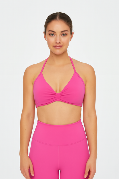 High-Support Strappy Sports Bra – Seamless, Breathable Fit - Willen