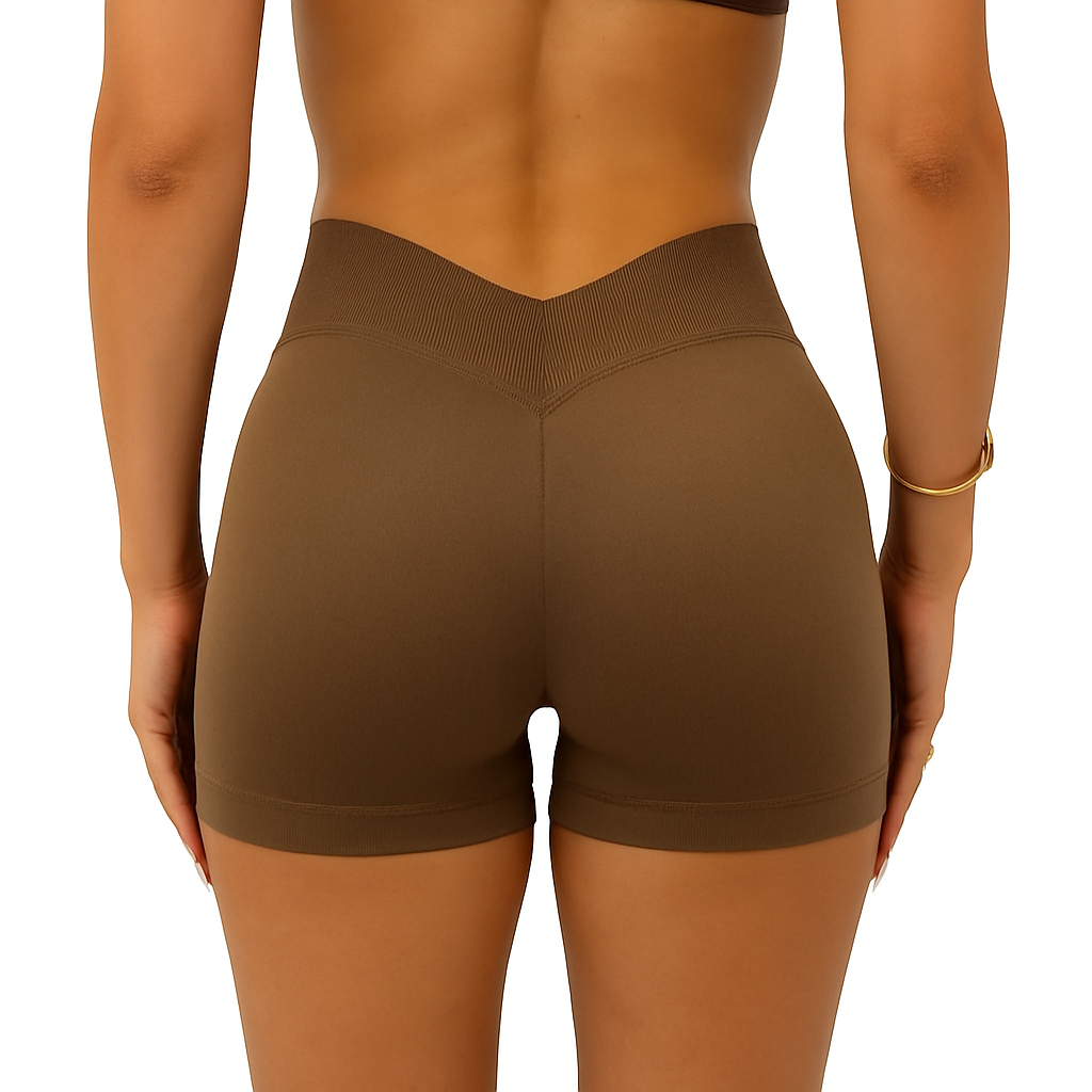 Seamless High-Waisted Shorts – Flexible Fit & Smooth Feel for Women - Willen