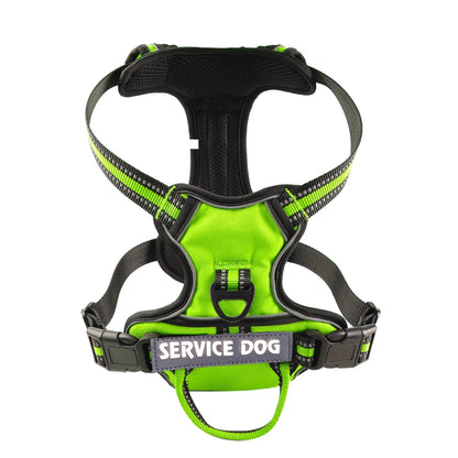 Reflective Adjustable Dog Harness – Breathable, Padded, with Custom Patch - Willen