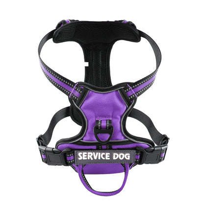 Reflective Adjustable Dog Harness – Breathable, Padded, with Custom Patch - Willen