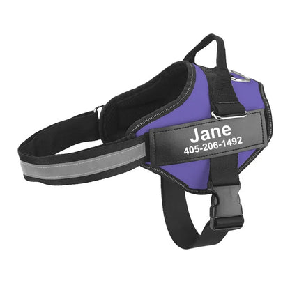 Reflective Dog Harness – Adjustable, Breathable, Padded - Willen