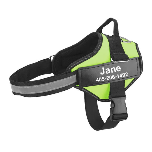 Reflective Dog Harness – Adjustable, Breathable, Padded - Willen