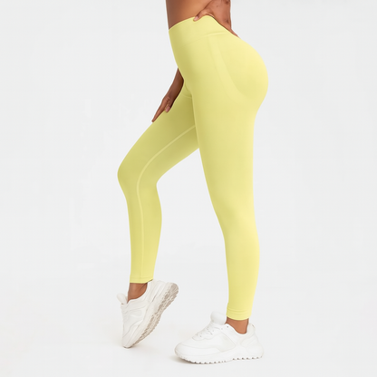 Seamless Ribbed Leggings – Flexible Fit & Supportive Feel - Willen