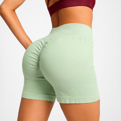 RibFlex Seamless Biker Shorts – High-Waisted Fit with Ribbed Waistband - Willen
