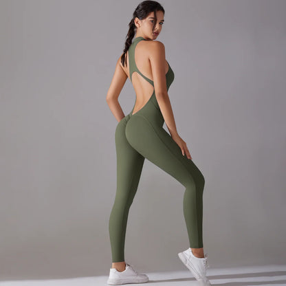 Seamless Active Bodysuit – Breathable Stretch One-Piece for Women - Willen