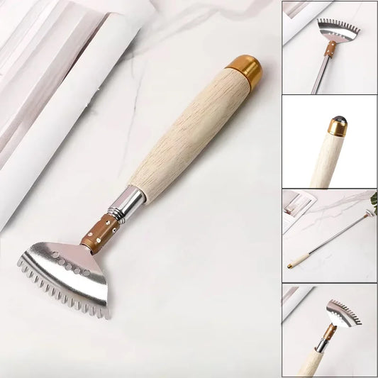 Telescopic Back Scratcher – Extendable with Metal Roller Ball - Willen