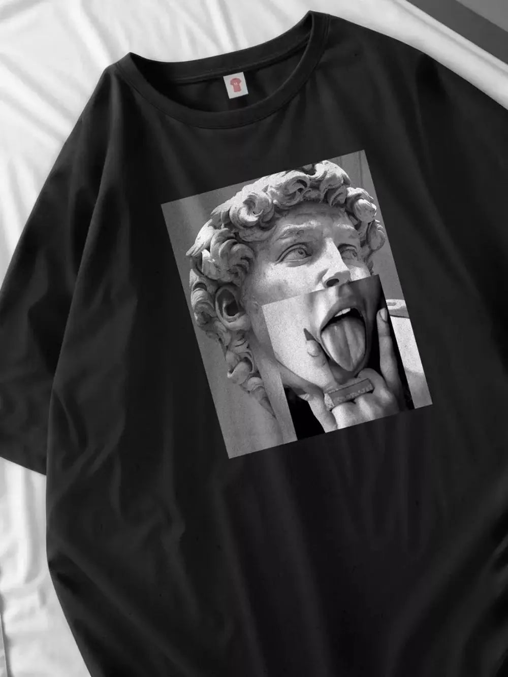Urban Doberman Print Tee – Oversized Cotton T-Shirt - Willen