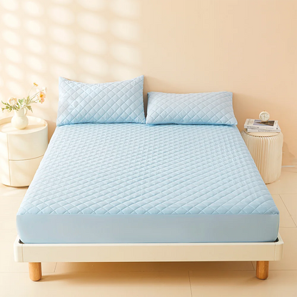 DryGuard 3D Mattress Protector – Waterproof, Breathable Fitted Cover for Home & Travel - Willen