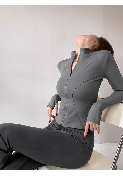 AeroDry Zip Jacket – Lightweight Activewear Jacket for Women - Willen