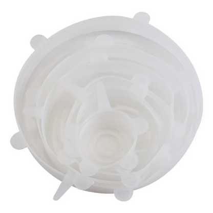Reusable Silicone Lid Set – 6 Sizes, Airtight Food Covers - Willen