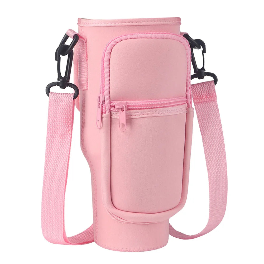 40oz Neoprene Bottle Sleeve with Strap – Fits Large Tumblers - Willen