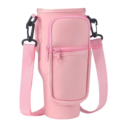 40oz Neoprene Bottle Sleeve with Strap – Fits Large Tumblers - Willen