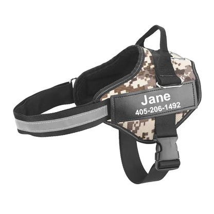 Reflective Dog Harness – Adjustable, Breathable, Padded - Willen