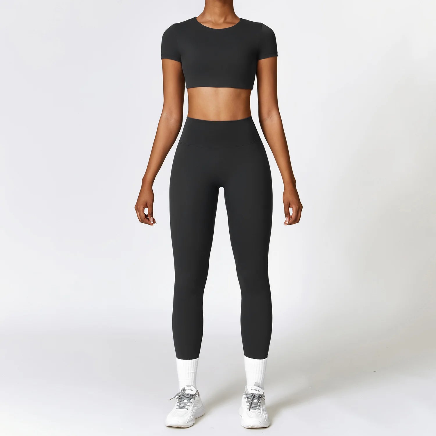 Seamless 2-Piece Yoga & Fitness Set – Nylon, Breathable - Willen