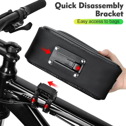 Waterproof Bike Top Tube Bag – Phone Holder & Storage Case - Willen