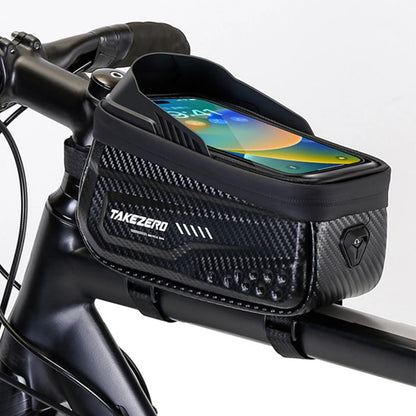 Waterproof Bike Top Tube Bag – Phone Holder & Storage Case - Willen